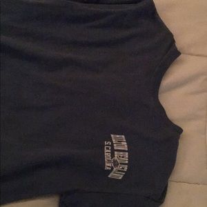 blue t-shirt amazing shape.